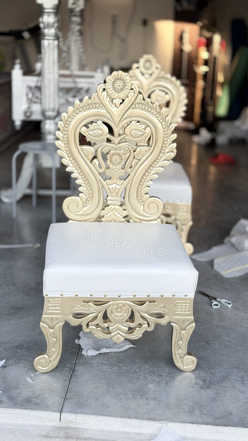 Ornate Child Throne